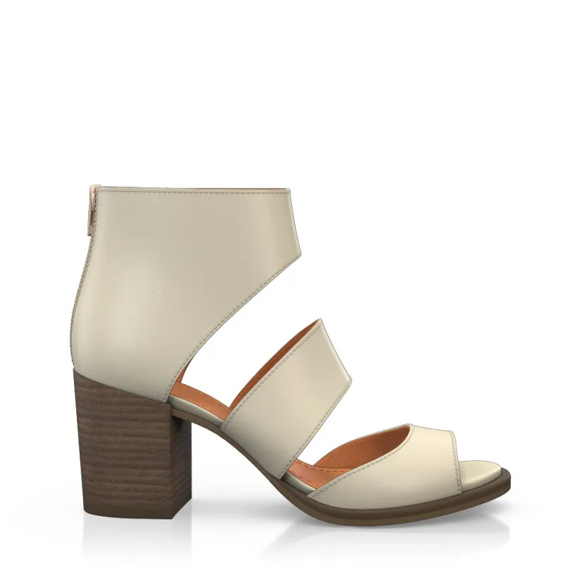 Blockabsatz-Sandalen 2567