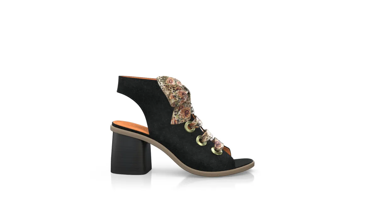 Peeptoe-Sandalen 14534